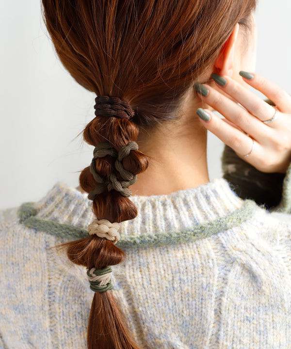 マルチデザインヘアゴム[5本セット]