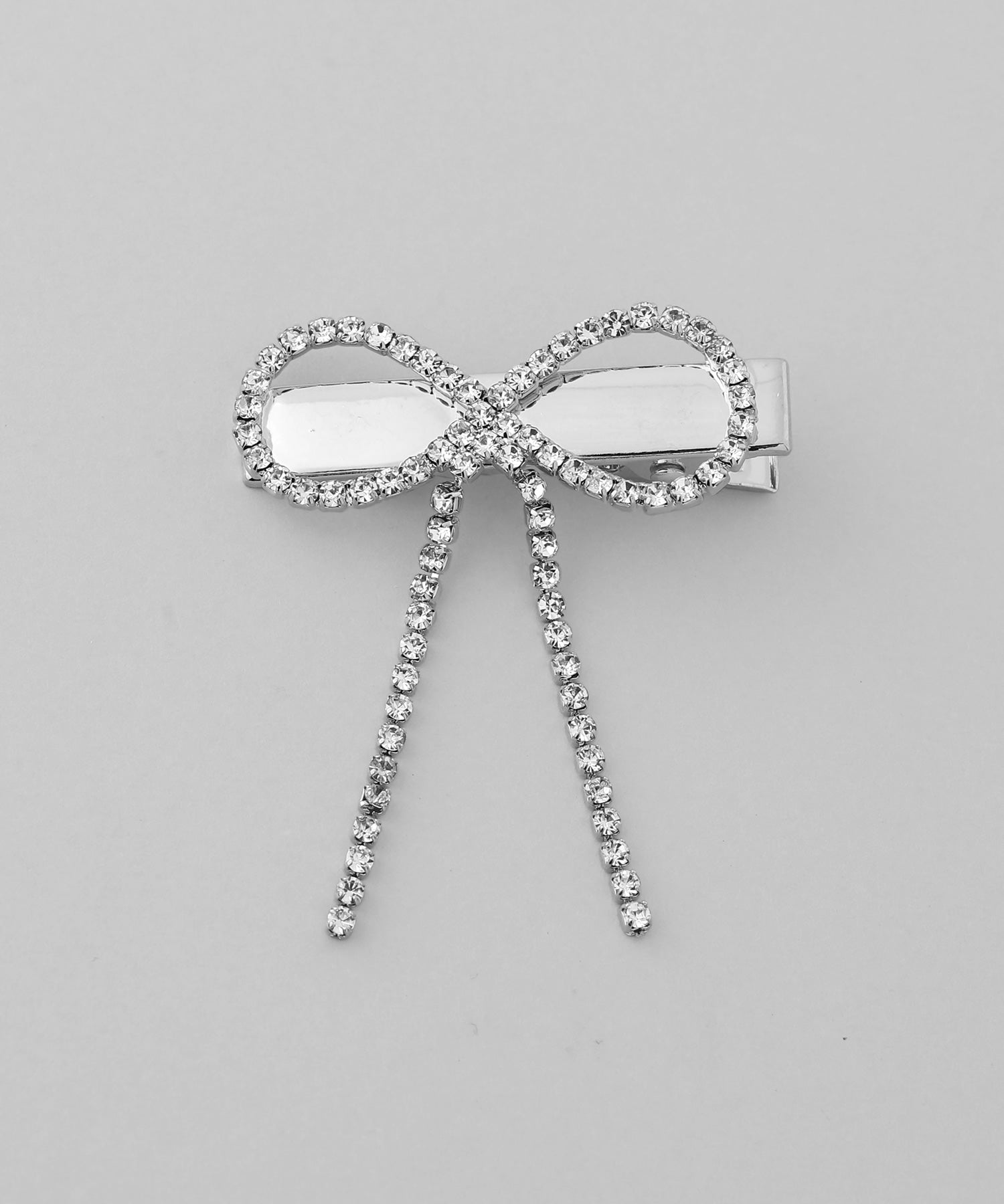 ANEMONE】ビジューリボンミニクリップ｜アネモネ・シエナロゼ