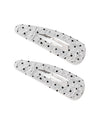 Polka Dot Snap Hair Clips [Set of 2]