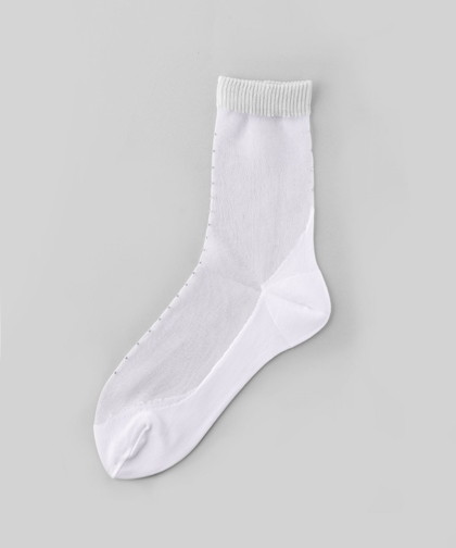 【ANTIPAST】RHINESTONE SOCKS