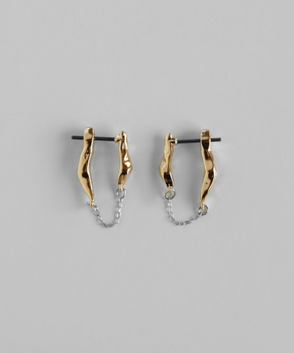 チェーンバックキャッチピアス[Basic]