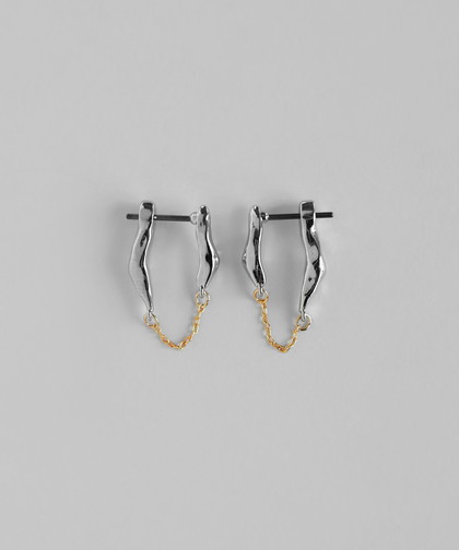 チェーンバックキャッチピアス[Basic]