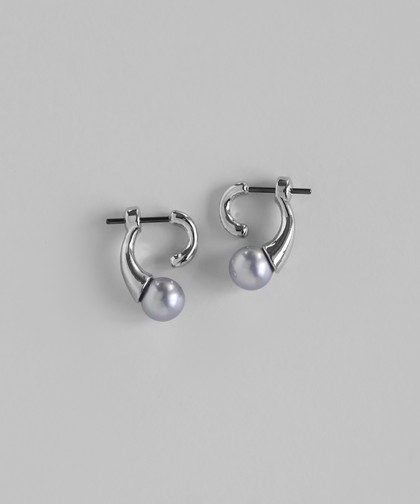 パールバックキャッチピアス[Basic]