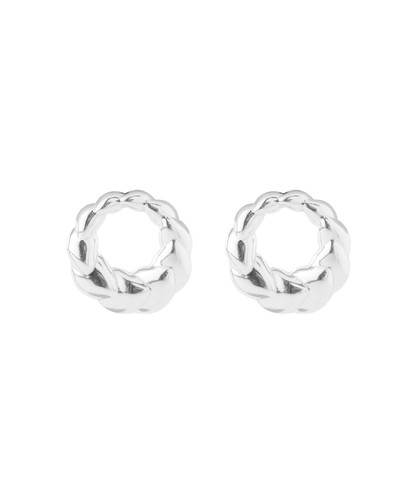 デザインサークルピアス[silver925]