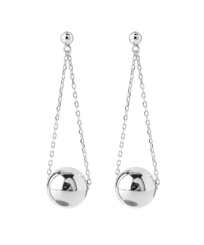 スフィア×チェーンピアス[silver925]