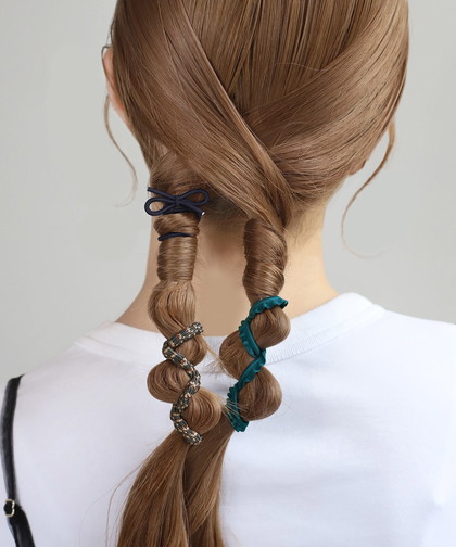 マルチデザインヘアゴム[3本セット]