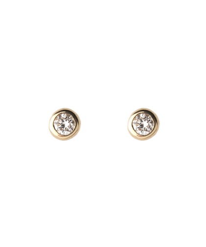 プチダイヤワントップピアス